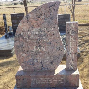 ACKERMAN Jan 1941-1997