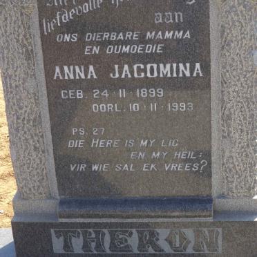 THERON Anna Jacomina 1899-1993