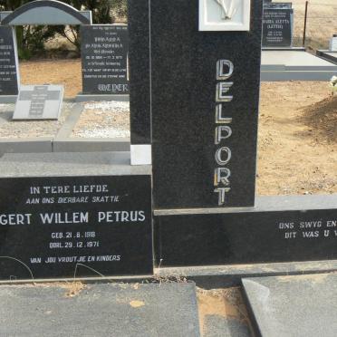 DELPORT Gert Willem Petrus 1918-1971