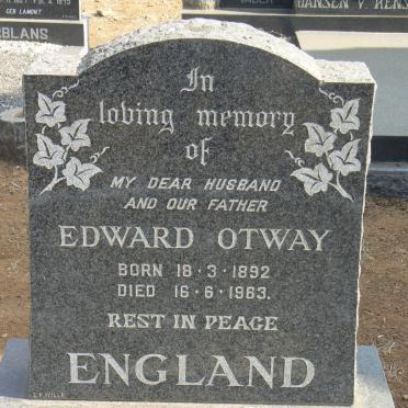 ENGLAND Edward Otway 1892-1963