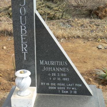JOUBERT Mauritius Johannes 1951-1993