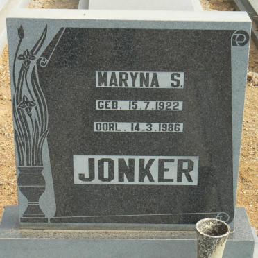 JONKER Maryna S. 1924-1986
