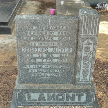 LAMONT Cornelius Meyer 1936-1950