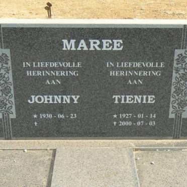 MAREE Johny 1930- &amp; Tienie 1927-2000