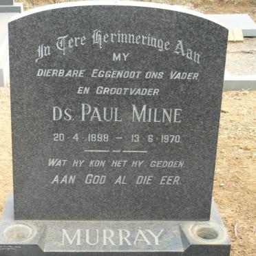MURRAY Paul Milne 1898-1970
