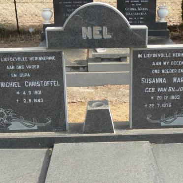 NEL Michiel Christoffel 1901-1983 &amp; Susanna Maria VAN BILJON 1903-1976