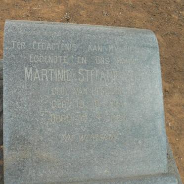 NEL Martinie Stefanie geb VAN HEERDEN 1904-195?