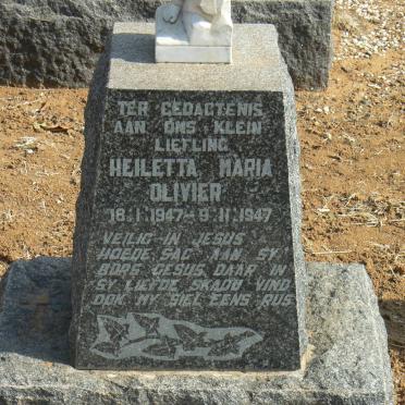 OLIVIER Heiletta Maria 1947-1947