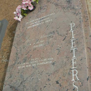 PIETERSE Maria Adriana 1941-2003