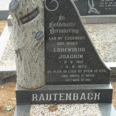 RAUTENBACH Lodewikus Joachim 1913-1972