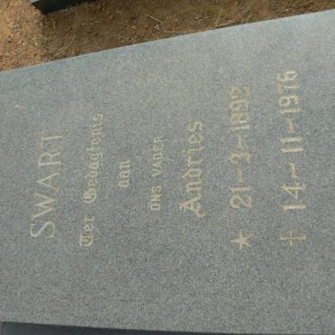 SWART Andries 1892-1976