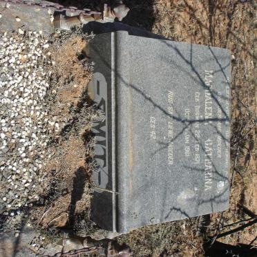 SMIT Magdalena Catharina nee BOSMAN 1871-1961