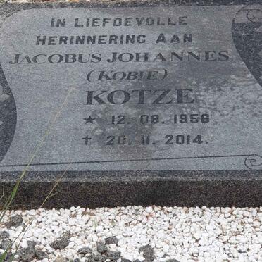 KOTZE Jacobus Johannes 1956-2014