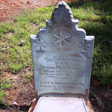 GREEFF Susanna Maria 1894-1897