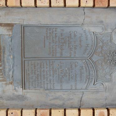 MOOLMAN Willem Petrus 1900-1901 :: MOOLMAN Christina Helena 1901-1901