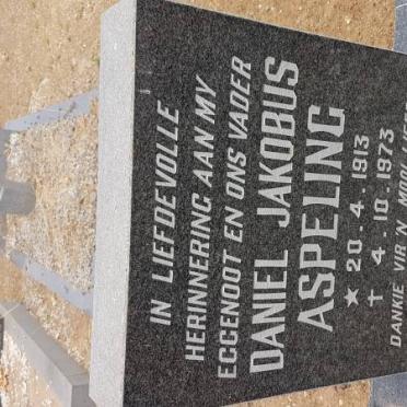 ASPELING Daniel Jakobus 1913-1973