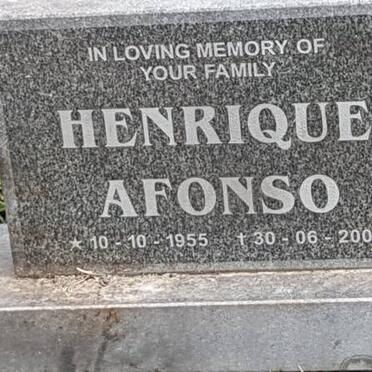 AFONSO Henrique 1955-2006