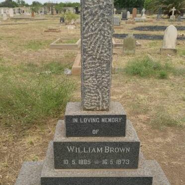 BROWN William 1885-1973