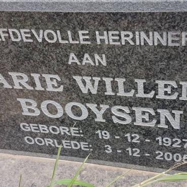 BOOYSEN Arie Willem 1927-2005