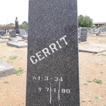 BRINK Gerrit, van den 1934-1990