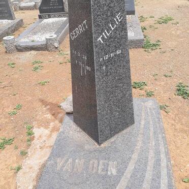 BRINK Gerrit, van den 1934-1990 &amp; Tillie 1951