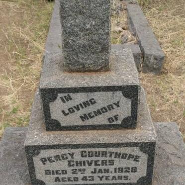 CHIVERS Percy Courthope -1928