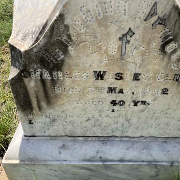 CLUCAS Charles Wesley -1902