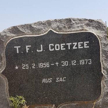 COETZEE T.F.J. 1956-1973