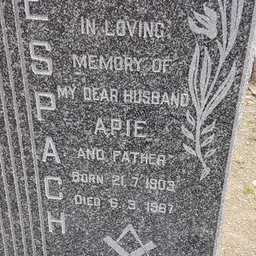 ESPACH Apie 1903-1967