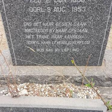 EVERT Maria Gerdina 1886-1953 :: EVERT Jack 1909-1975