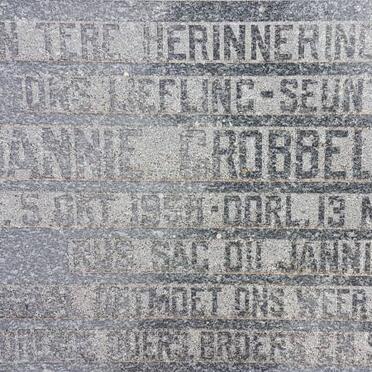 GROBBELAAR Jannie 1956-1960