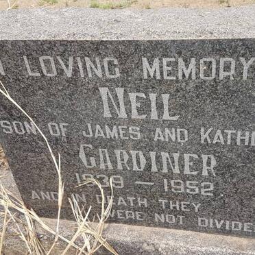 GARDINER Neil 1939-1952
