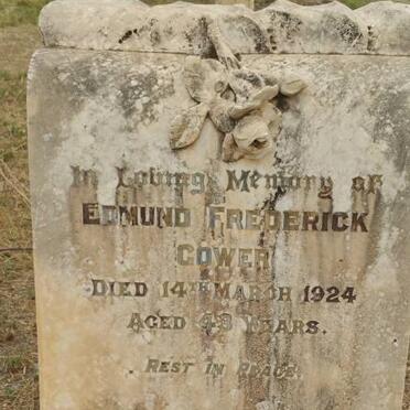 GOWER Edmund Frederick -1924