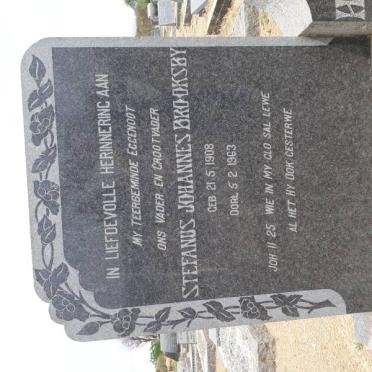 HARTMAN Stefanus Johannes Brooksby 1908-1963