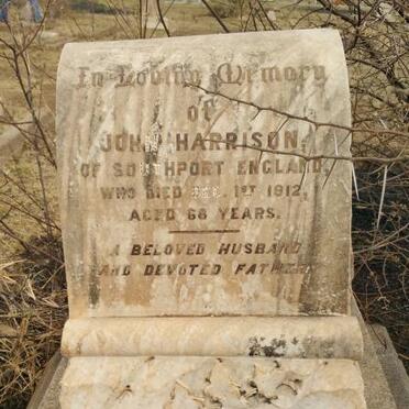 HARRISON John -1912