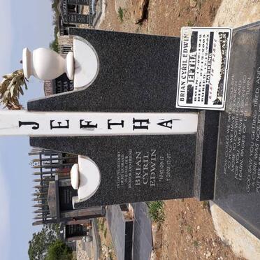 JEFTHA Brian Cyril Edwin 1942-2003
