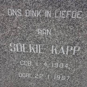 KAPP Soekie 1904-1967