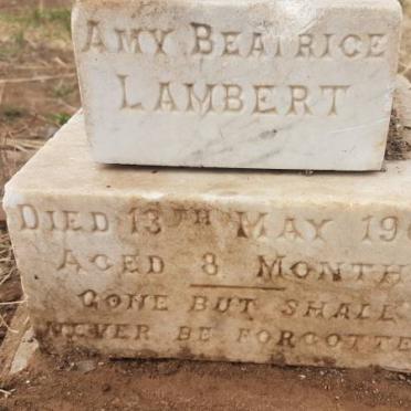 LAMBERT Amy Beatrice -1902