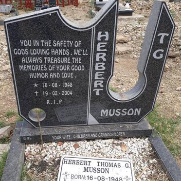 MUSSON Herbert T.G. 1948-2004