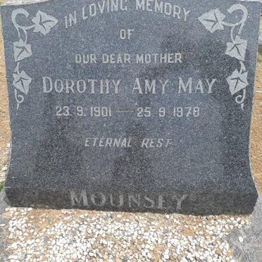 MOUNSEY Dorothy Amy May 1901-197?