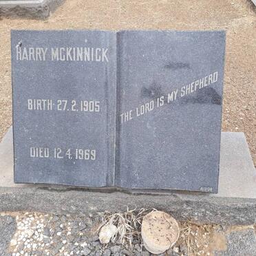 McKINNICK Harry 1905-1969