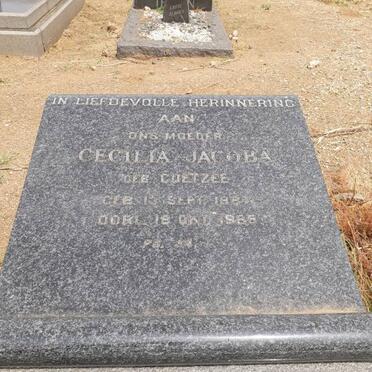 NEL Cecilia Jacoba nee COETZEE 1887-1966