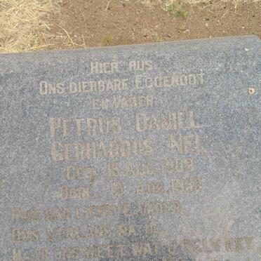 NEL Petrus Daniel Gerhardus 1909-1952