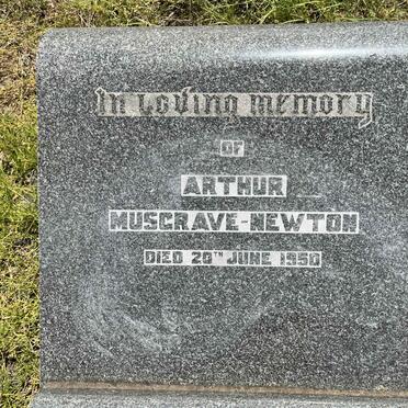 NEWTON Arthur, MUSGRAVE  -1950