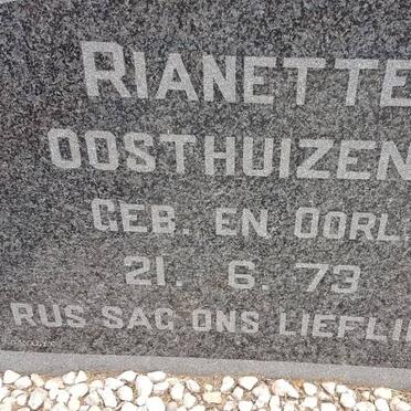 OOSTHUIZEN Rianette 1973-1973
