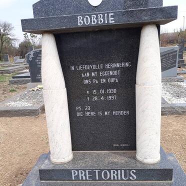 PRETORIUS Bobbie 1930-1997