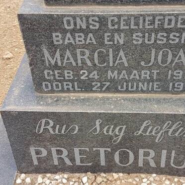 PRETORIUS Marcia Joan 1959-1959