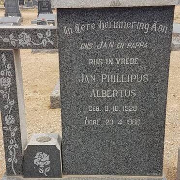 PRETORIUS Jan Phillipus Albertus 1929-1966