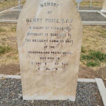 PRICE Henry -1903