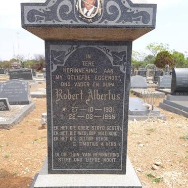 PRETORIUS Robert Albertus 1931-1995